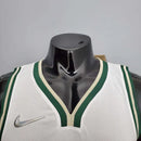 Camisa Regata NBA Milwaukee Bucks Branca - Nike - Masculina - MAJESTO BR