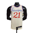 Camisa Regata NBA Philadelphia 76ers Bege - Nike - Masculina - MAJESTO BR
