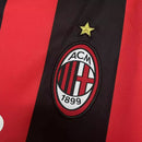 Camisa Retrô Milan Adidas 2008/09 Masculino Vermelha e Preta - MAJESTO BR