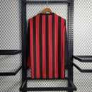 Camisa I Adidas Milan 2013/14 - Retrô Manga Longa- Vermelho - MAJESTO BR