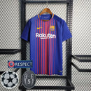 Camisa Retrô Barcelona I Home 2017/18 Nike Masculino Azul Grená - MAJESTO BR
