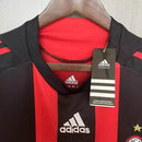 Camisa Retrô Milan Adidas 2008/09 Masculino Vermelha e Preta - MAJESTO BR