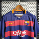 Camisa Retro Barcelona I Home Nike 2015/16 Masculino Azul e Grená 15/16 - MAJESTO BR