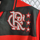 Camisa Retrô Flamengo I Home 1999/00 Masculina Vermelha e Preta - MAJESTO BR