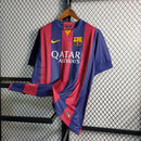 Camisa Retro Barcelona I Home Nike 2014/15 Masculino Azul e Grená 14/15 - MAJESTO BR
