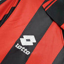 Camisa Milan Retrô 1996/1997 Vermelha e Preta - Lotto - MAJESTO BR