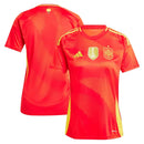 Camisa Espanha Feminina Home 2024 - Vermelha - MAJESTO BR