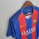 Camisa Retrô Barcelona I Home Nike 2016/17 Masculino Azul Grená - MAJESTO BR