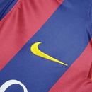 Camisa Retro Barcelona I Home Nike 2014/15 Masculino Azul e Grená 14/15 - MAJESTO BR