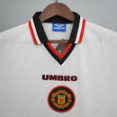 Camisa Manchester United Retrô 1996/1997 Branca - Umbro - MAJESTO BR