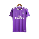 Camisa Retrô Real Madrid II Away Adidas 2016/17 Masculino Roxo - MAJESTO BR