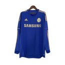 Camisa Retro Adidas Chelsea Manga Longa - 12/13 Azul - MAJESTO BR