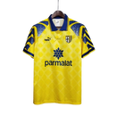 Camisa Retrô Parma Puma 1995/97 Masculino Amarelo e Azul - MAJESTO BR