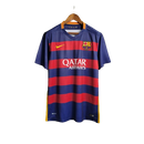 Camisa Retro Barcelona I Home Nike 2015/16 Masculino Azul e Grená 15/16 - MAJESTO BR