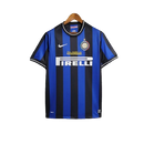 Camisa Retrô Inter de Milão I Home 2009/10 Masculino Azul e Preto - MAJESTO BR