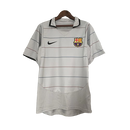 Camisa Retrô Barcelona Nike 2003/04 Masculino Cinza - MAJESTO BR