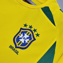Camisa Retrô Seleção Brasileira I Home Nike 2002/03 Masculino Amarelo - MAJESTO BR