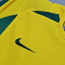 Camisa Retrô Seleção Brasileira I Home Nike 2002/03 Masculino Amarelo - MAJESTO BR