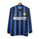 Camisa Inter de Milão Retrô 2010 Manga Longa Azul e Preta - Nike - MAJESTO BR