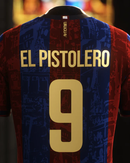 Camisa Barcelona Edition "El Pistoleiro 9" 24/25 - Torcedor Masculina - MAJESTO BR