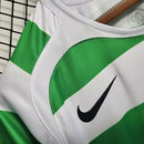 Camisa Retro Celtic FC 2005/06 Masculino Verde e Branco - MAJESTO BR