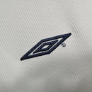 Camisa Retro Manchester United II Manga Longa Umbro 1999/00 Branco - MAJESTO BR