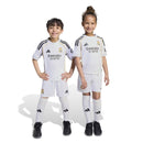 Conjunto Infantil Real Madrid I 25/26 - Branco