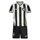 Conjunto Infantil Botafogo I 24/25 - Preto e Branco - MAJESTO BR