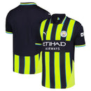 Camisa Manchester City Away 24/25 - Azul e Amarela - MAJESTO BR