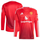 Camisa Manchester United Home 24/25 Manga Longa - Vermelha - MAJESTO BR