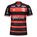 Camisa Flamengo Titular 24/25 - Preta e Vermelha - MAJESTO BR
