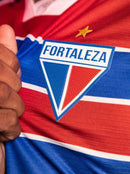 Camisa Fortaleza Home 23/24 - Vermelha e azul - MAJESTO BR