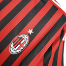 Camisa Milan Retrô 2011/2012 Vermelha e Preta - Adidas - MAJESTO BR