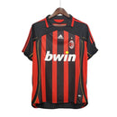 Camisa Retrô Milan I Home 2006/07 Masculino Vermelho e Preto - MAJESTO BR