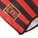 Camisa Milan Retrô 1999/2000 Vermelha e Preta - Adidas - MAJESTO BR