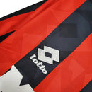 Camisa Milan Retrô 1993/1994 Vermelha e Preta - Lotto - MAJESTO BR