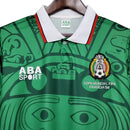 Camisa México Retrô 1998 Verde - Aba Sport - MAJESTO BR