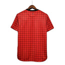 Camisa Manchester United Retrô 2012/2013 Vermelha Xadrez - Nike - MAJESTO BR