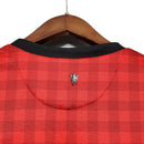 Camisa Manchester United Retrô 2012/2013 Vermelha Xadrez - Nike - MAJESTO BR