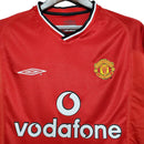 Camisa Manchester United Retrô 2000/2001 Vermelha - Umbro - MAJESTO BR