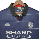 Camisa Manchester United Retrô 1999/2000 Azul - Umbro - MAJESTO BR