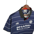 Camisa Manchester United Retrô 1999/2000 Azul - Umbro - MAJESTO BR