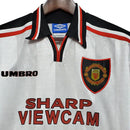 Camisa Manchester United Retrô 1997/1998 Branca - Umbro - MAJESTO BR