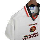 Camisa Manchester United Retrô 1996/1997 Branca - Umbro - MAJESTO BR