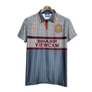 Camisa Manchester United Retrô 1995/1996 Cinza - Umbro - MAJESTO BR