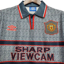 Camisa Manchester United Retrô 1995/1996 Cinza - Umbro - MAJESTO BR