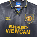 Camisa Manchester United Retrô 1993/1995 Preta - Umbro - MAJESTO BR
