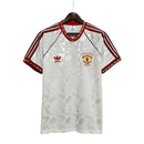 Camisa Manchester United Retrô 1991 Branca - Adidas - MAJESTO BR