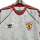 Camisa Manchester United Retrô 1991 Branca - Adidas - MAJESTO BR