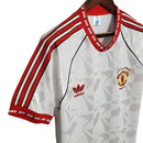 Camisa Manchester United Retrô 1991 Branca - Adidas - MAJESTO BR